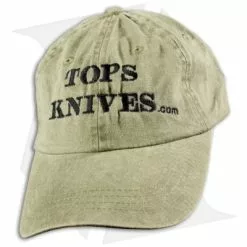 TOPS Knives Olive Drab Hat W/ Adjustable Strap (One Size Fits Most)