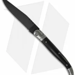 Zayka Laguiole Ceramic Slip Joint Knife (3.75" Black) B-90