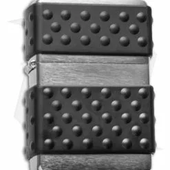 Zippo Classic Lighter Black Zip Guard (Brushed Chrome) 200ZP