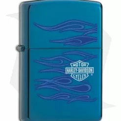 Zippo Lighter Harley Davidson Sapphire Ghost 20711