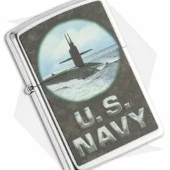 Zippo Chrome US Navy - Submarine Lighter 28579